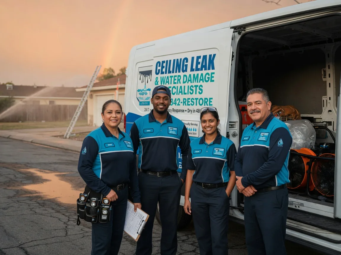 Ceiling Leak Cleanup company in Gordon, TX