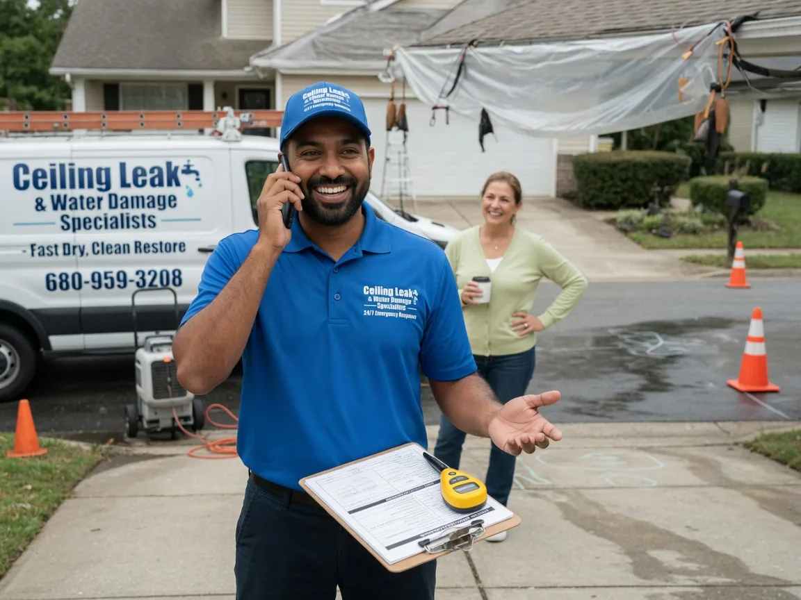 Ceiling Leak Cleanup Gordon, TX FAQs